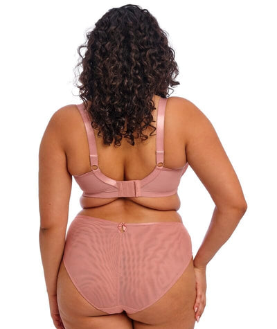 Elomi Teagan High Leg Brief - Ash Rose Knickers