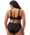 Elomi Teagan Underwire Plunge Bra - Black/Almond Bras