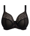 Elomi Tiernie Underwire Stretch Plunge Bra - Black Bras