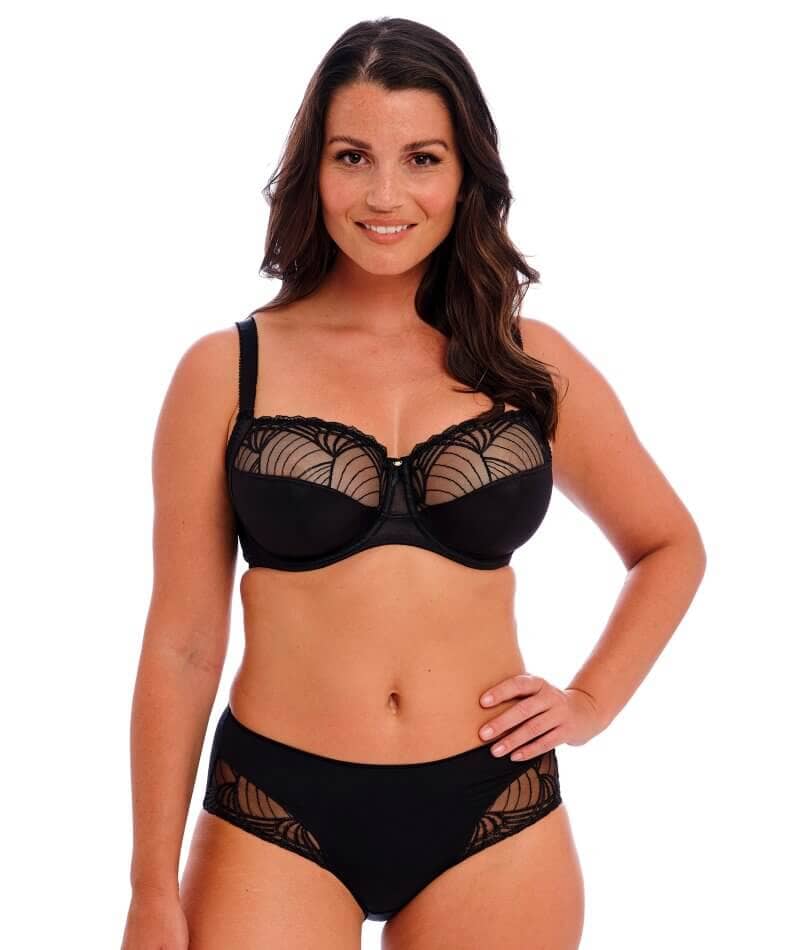 Fantasie Adelle Underwire Side Support Bra - Black Bras 