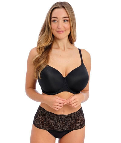 Fantasie Aura Underwire Moulded T-Shirt Bra - Black Bras
