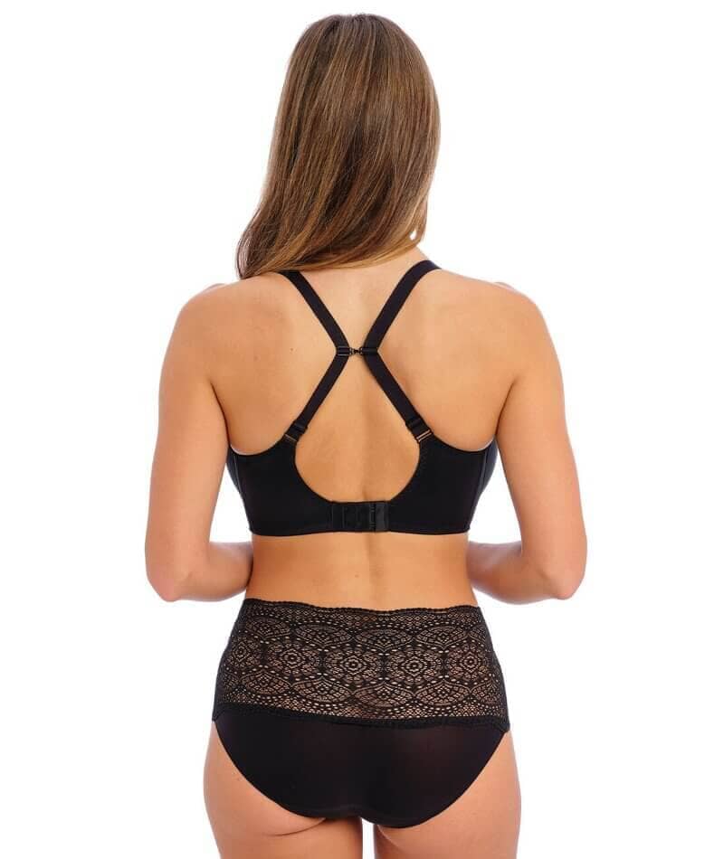 Fantasie Aura Underwire Moulded T-Shirt Bra - Black Bras