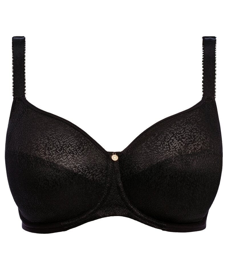 Fantasie Demure Underwired Moulded Non-Padded Bra - Black Bras
