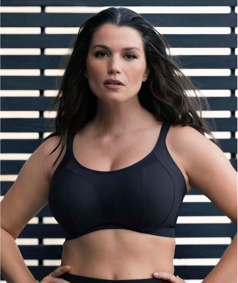 Fantasie Elevate Underwired Sports Bra - Black Bras