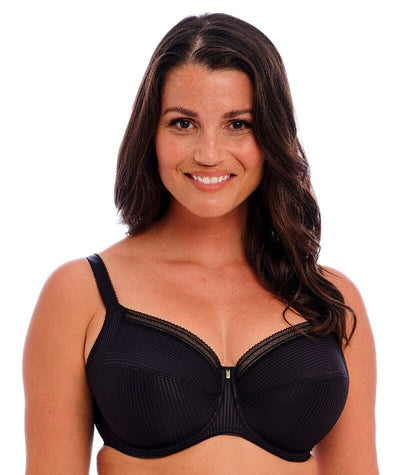 Fantasie Fusion Underwired Full Cup Side Support Bra - Black Bras