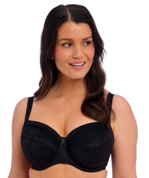 BRA盤20年2LPオリジ！200枚限定！Black Mantra/Same Fusion Lace Black Side Support Bra from Fantasie