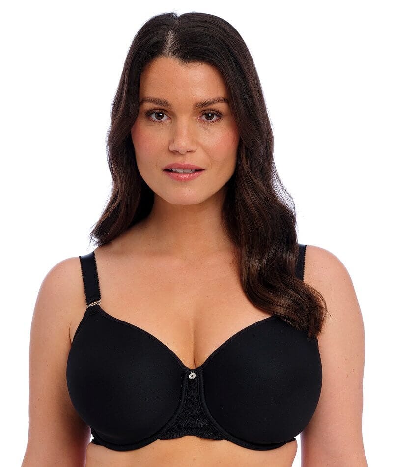 Fantasie Reflect Underwired Moulded Spacer Bra - Black Bras 