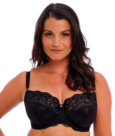 Fantasie Reflect Underwired Side Support Bra - Black Bras