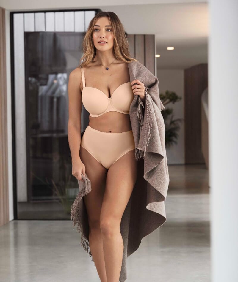 Fantasie Smoothease Underwire Moulded T-Shirt Bra - Natural Beige Bras