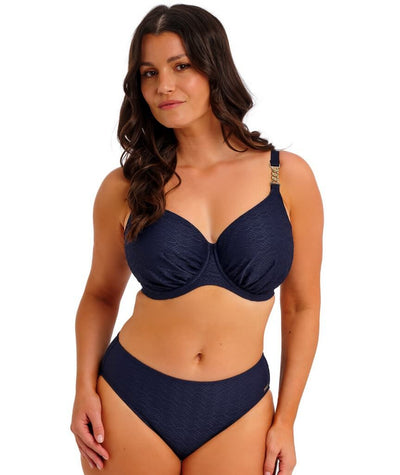 Fantasie Swim Azores Underwire Gathered Full Cup Bikini Top - Midnight