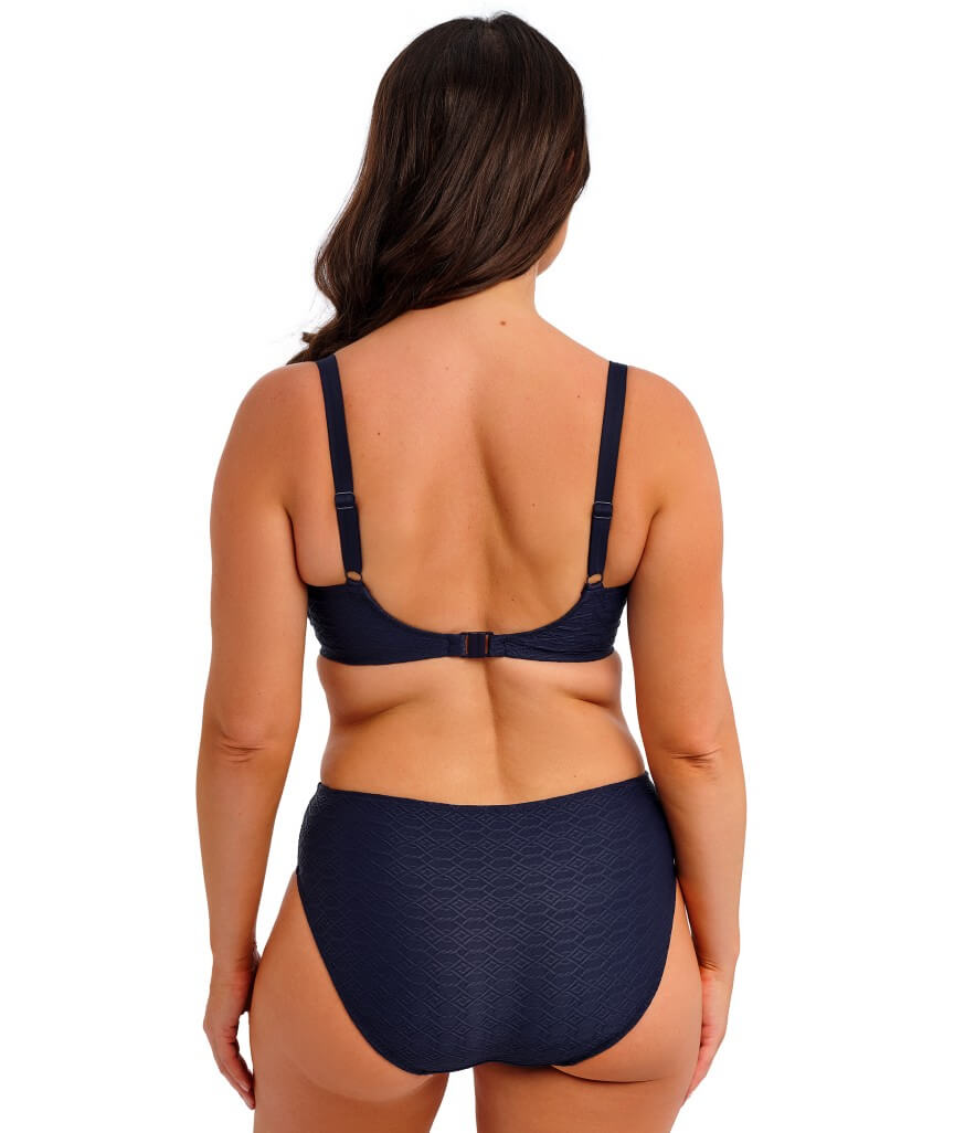 Fantasie Swim Azores Underwire Gathered Full Cup Bikini Top - Midnight