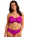 Fantasie Swim Beach Waves Mid Rise Bikini Brief - Bright Fuchsia