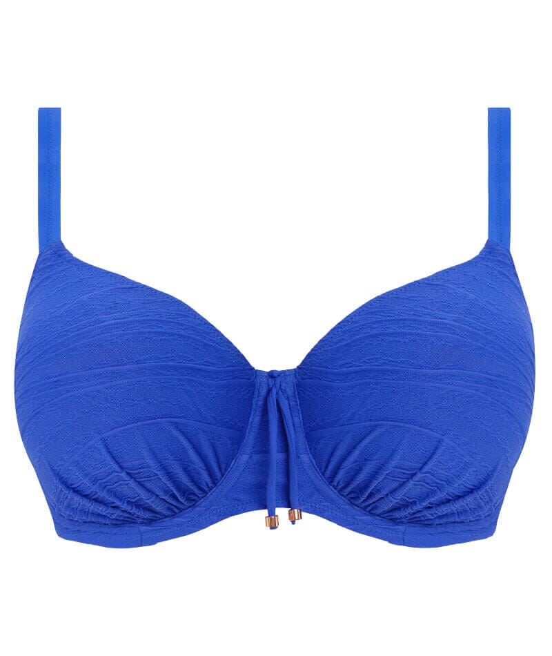 Fantasie Swim Beach Waves Underwire Gathered Full Cup Bikini Top - Ultramarine Swim