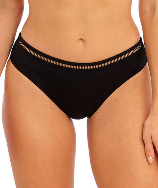 Black East Hampton Mid Rise Bikini Briefs