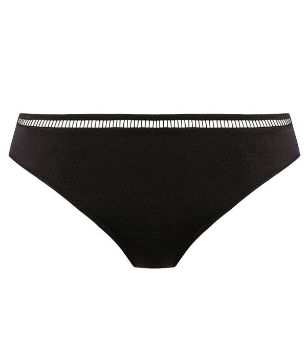 Lascana niet-voorgevormde beugel bikinitop zwart/bruin Lascana niet-voorgevormde beugel bikinitop zwart/bruin