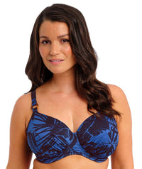 Fantasie Swim Malabar Coast Underwire Gathered Full Cup Bikini Top - Midnight