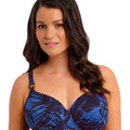 Fantasie Swim Malabar Coast Underwire Gathered Full Cup Bikini Top - Midnight