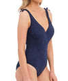 Fantasie Swim Ottawa Underwired Plunge One Piece Swimsuit - Ink