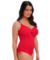 Fantasie Swim Ottawa Underwired Twist Front One Piece Swimsuit - Radiant Red