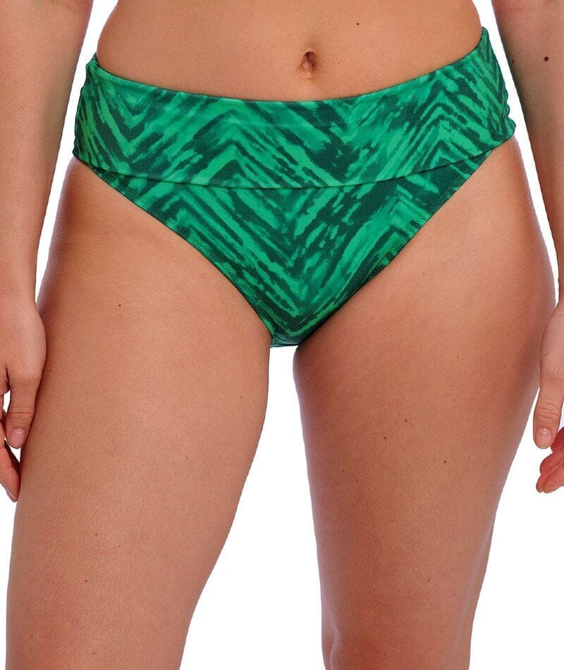 Fantasie Swim Punta Mita Fold Bikini Brief - Emerald - Curvy Bras
