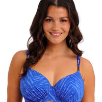 Fantasie Swim Punta Mita Underwire Gathered Full Cup Bikini Top - Sapphire