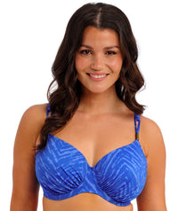 Fantasie Swim Punta Mita Underwire Gathered Full Cup Bikini Top - Sapphire