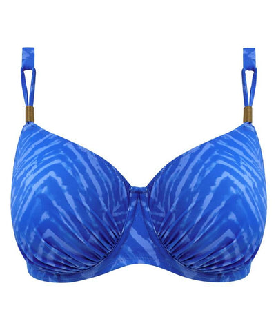 Fantasie Swim Punta Mita Underwire Gathered Full Cup Bikini Top - Sapphire