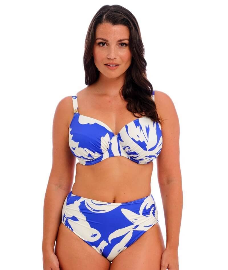 Fantasie Swim Rabida Island Underwire Gathered Full Cup Bikini Top - Ultramarine Swim