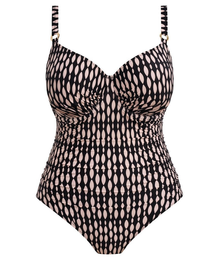 Fantasie Swim Shell Bay Underwired Full Cup One Piece Swimsuit - Desert Blush