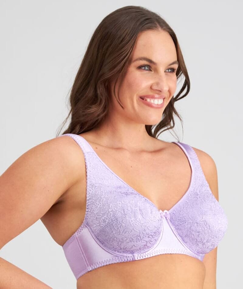 Just Love You Purple Candy Color Floral Japanese Cute Sweet Bras