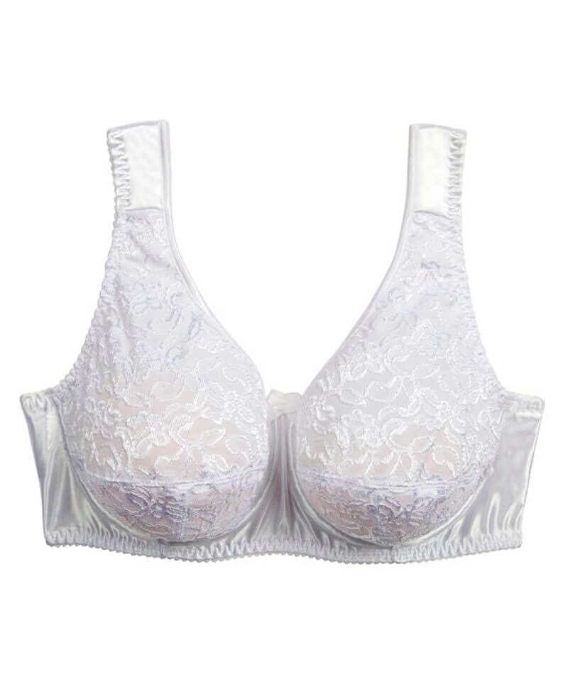 Fayreform Charlotte Underwire Bra - White - Curvy Bras