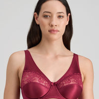 Fayreform Classic Underwire Bra - Beaujolais