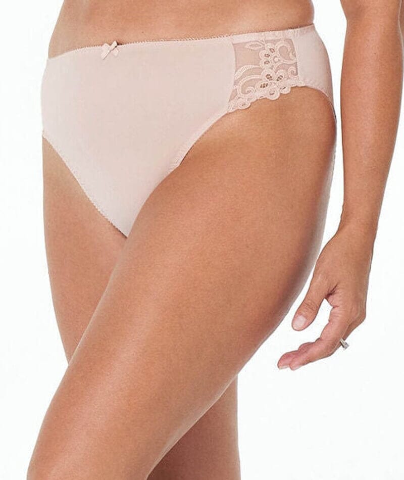 Fayreform Coral High Cut Brief - Latte Knickers