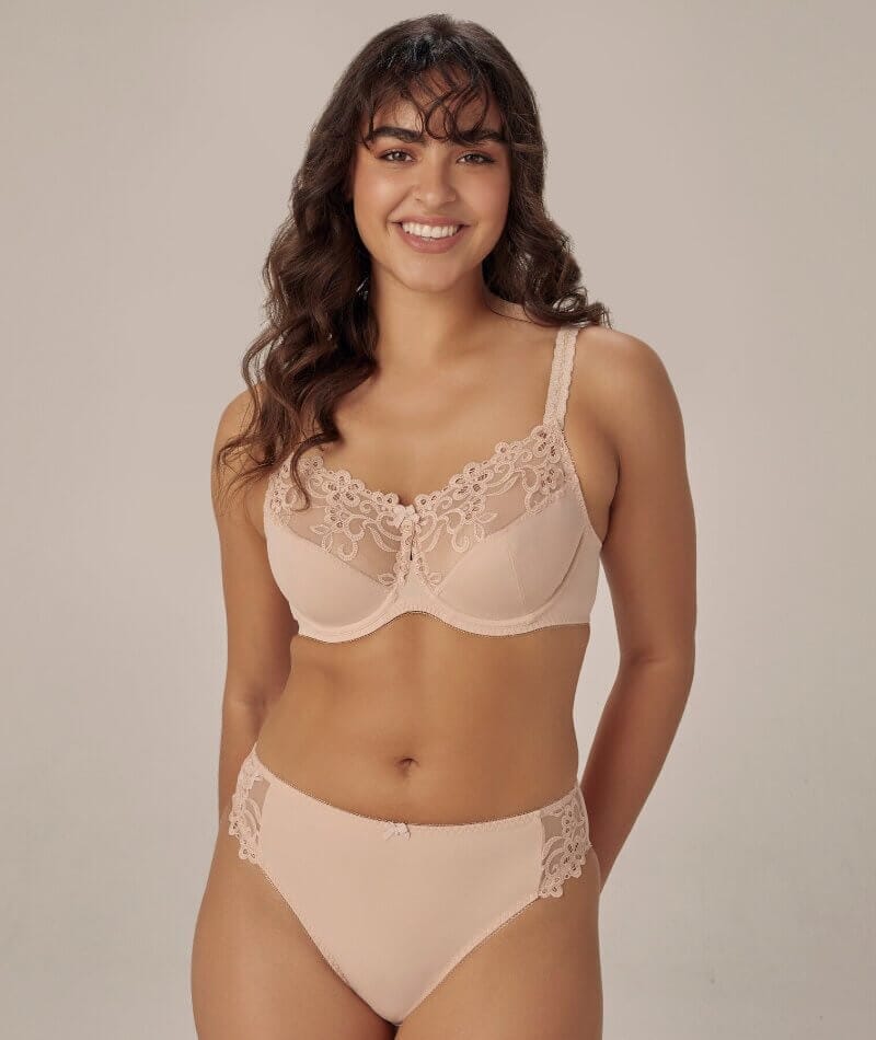 Fayreform Coral Underwire Bra - Latte Bras