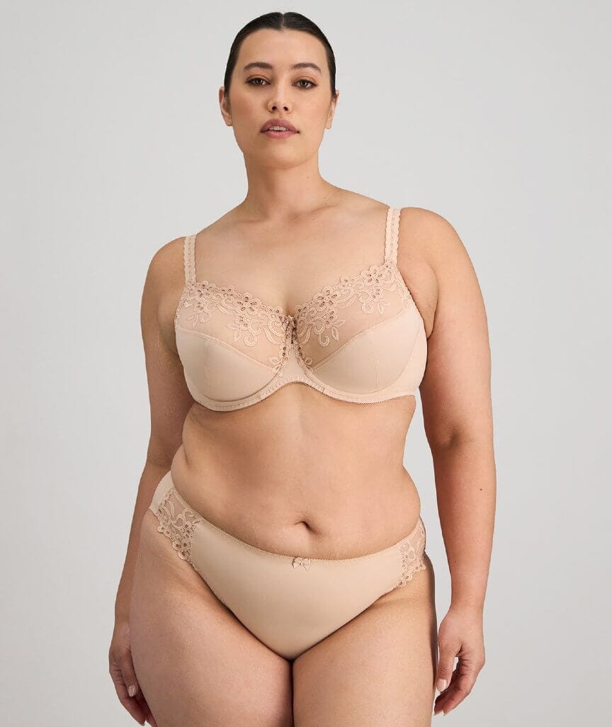 Fayreform Coral Underwire Bra - Latte Bras 
