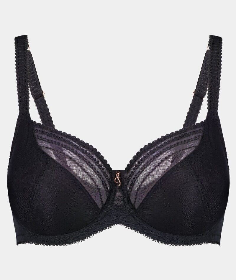 Fayreform Faithful Underwire Bra - Black Bras