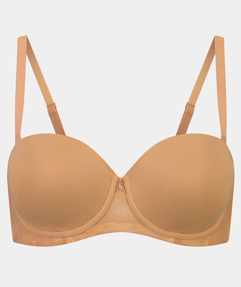 Fayreform Magic Makeover Strapless Bra, Cork & Shell, D-G - Bras