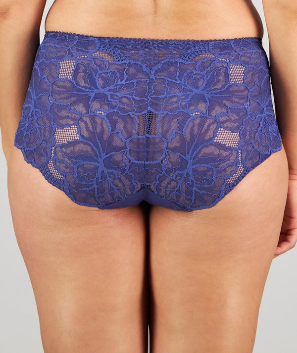 Fayreform Midnight Express Full Brief - Blue Ribbon - Curvy Bras