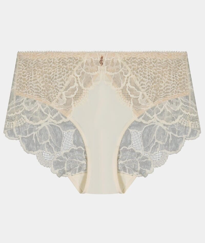 Fayreform Midnight Express Full Brief - Egret Knickers