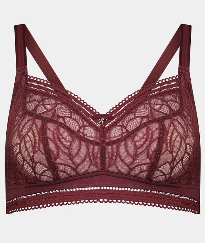 Fayreform Mysterious Wire-Free Bra - Windsor Wine Bras
