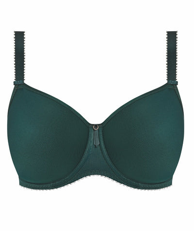 Fantasie Rebecca Essentials Moulded Spacer Underwired Bra - Forest Green