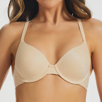 Finelines Memory Full Coverage T-Shirt Bra - Skin