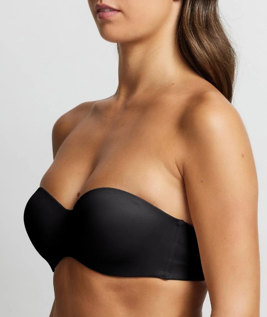 Finelines Memory Strapless Bra - Black