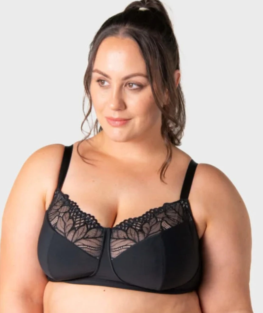 Evolve Luxe Wire-Free Full Cup Bra - Black