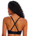 Freya Deco Underwired Moulded Strapless Bra - Black