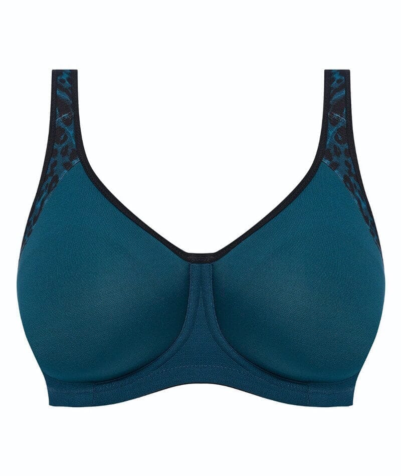 Freya Active Sonic Underwired Moulded Spacer Sports Bra - Midnight Leopard Bras