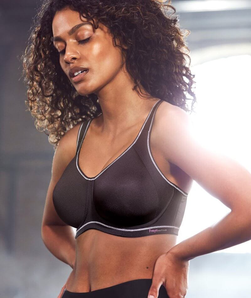 Freya Active Sonic Underwired Moulded Spacer Sports Bra - Storm Bras