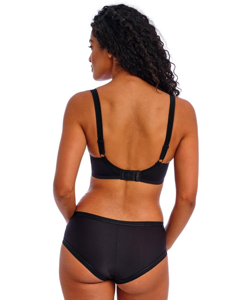 Freya Deco Moulded Plunge Bra - Black