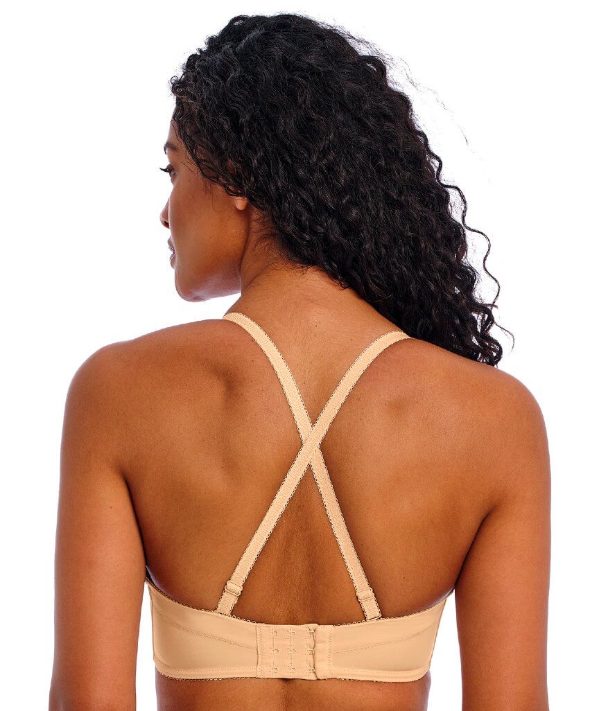 Freya Deco Underwired Moulded Strapless Bra - Nude