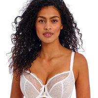 Freya Fancies Underwire Plunge Bra - White